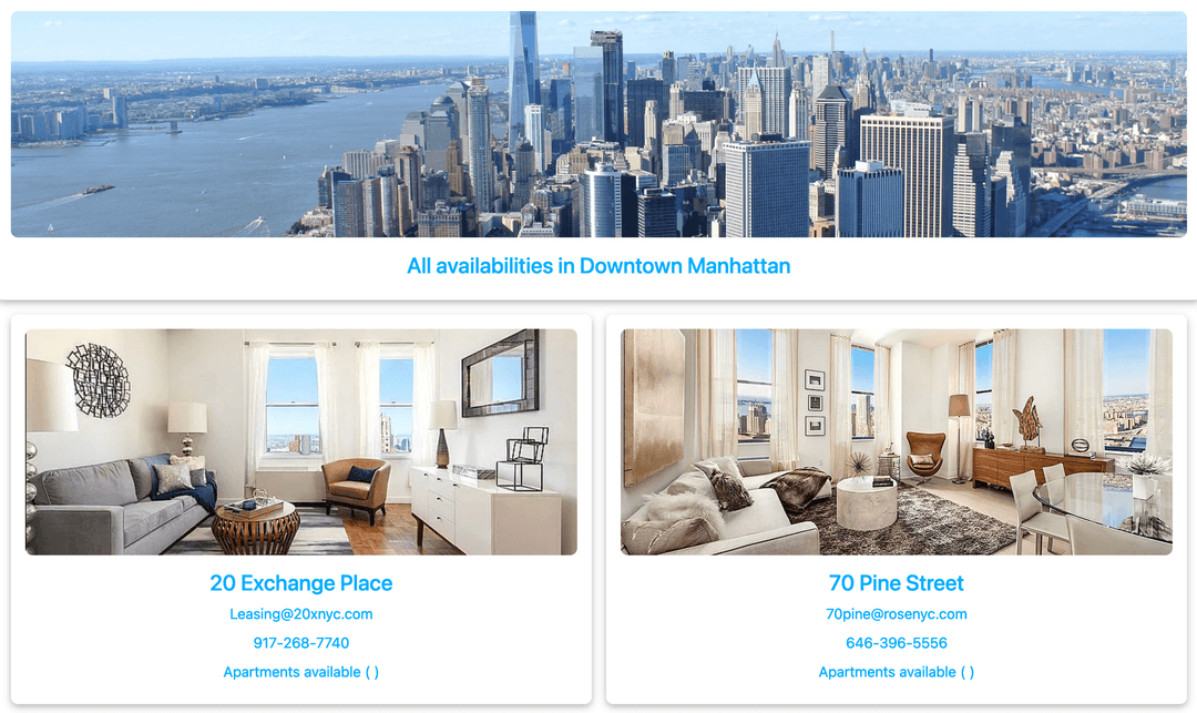 AI-powered apartment search explanation